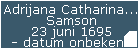 Adrijana Catharina or Kaatje Samson